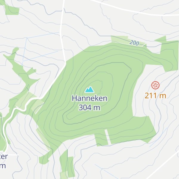 Map of Hanneken