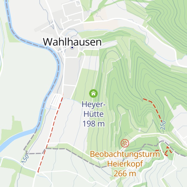 Map of Heyer-Hütte