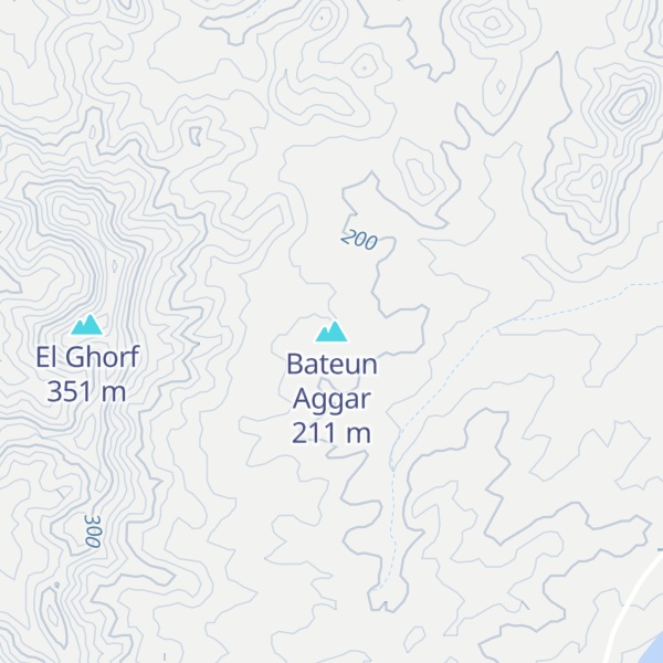 Map of Bateun Aggar