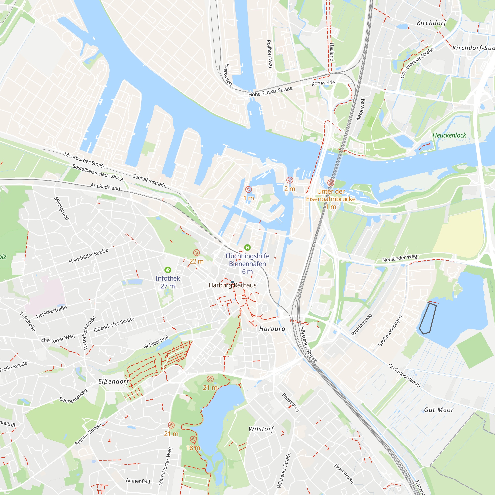 Flüchtlingshilfe Binnenhafen map
