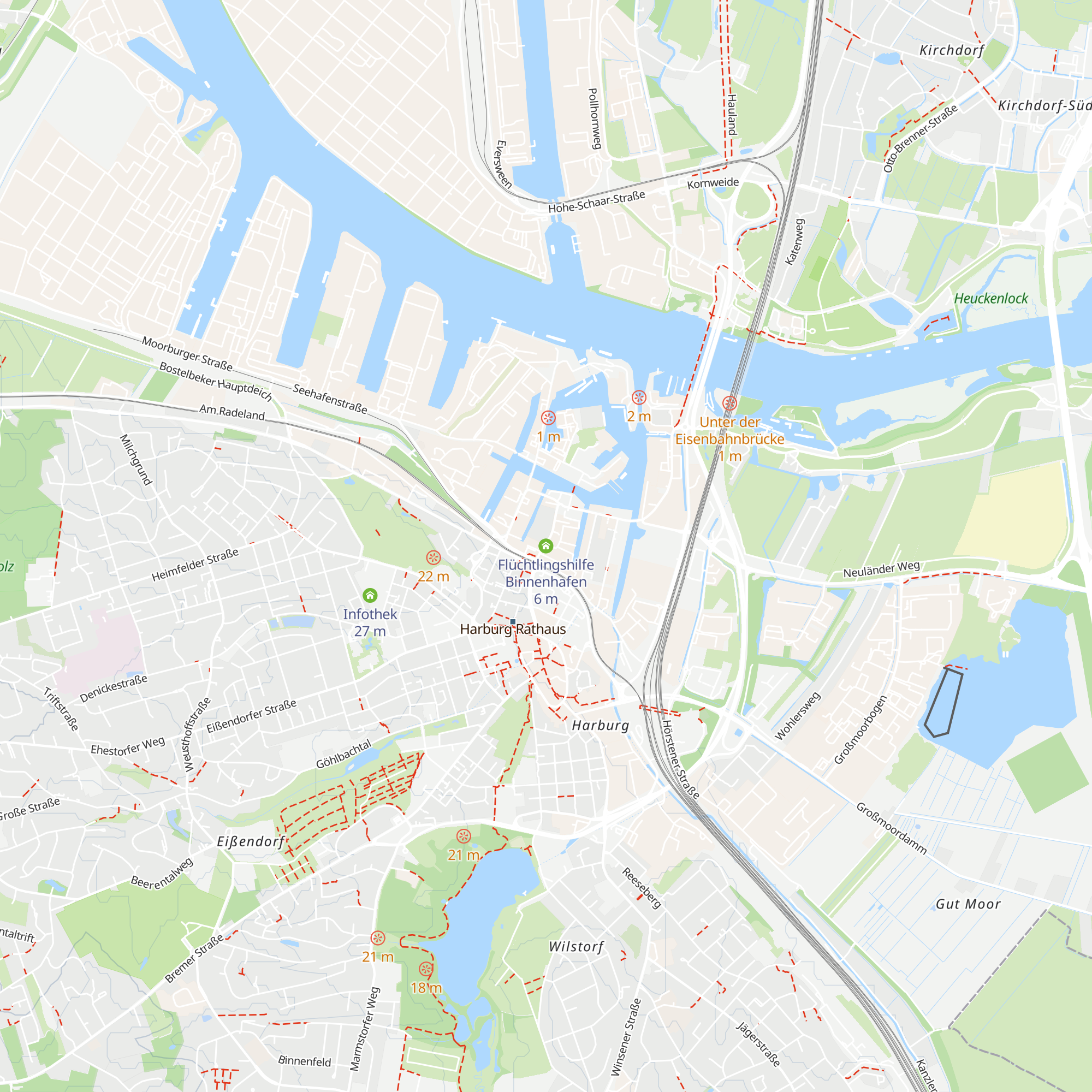 Flüchtlingshilfe Binnenhafen map