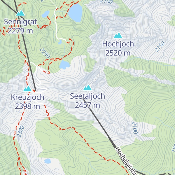 Map of Seetaljoch