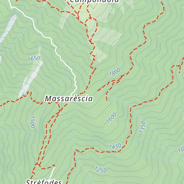 Map of Rifugio "Amici della Montagna"