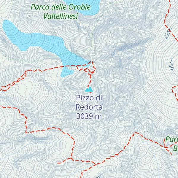 Map of Pizzo di Redorta