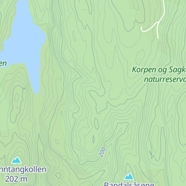 Map of Korpen