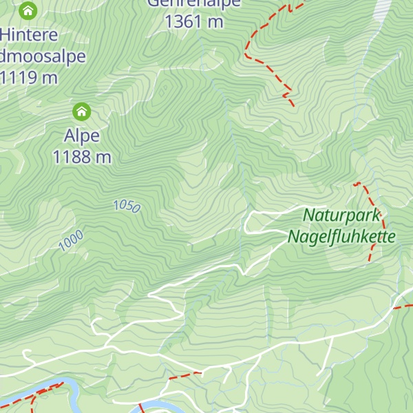 Map of Altgfällalpe