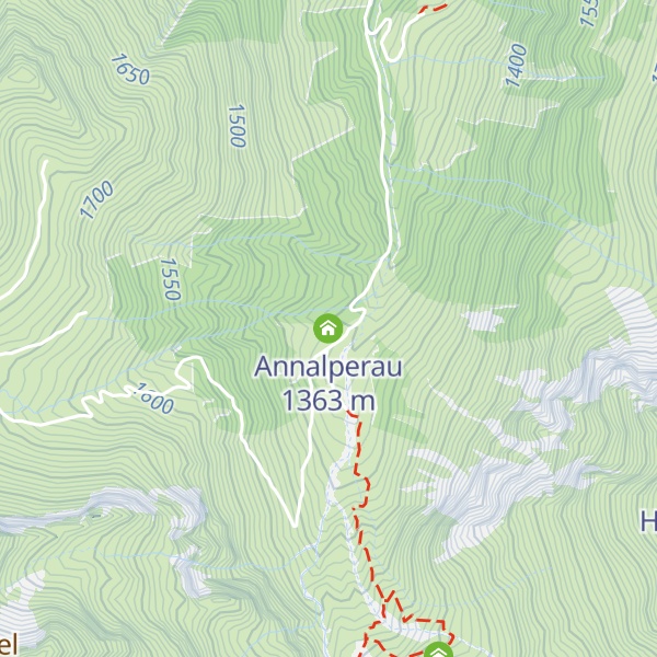 Map of Annalperau