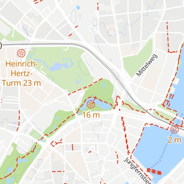 Map of Botanischer Garten