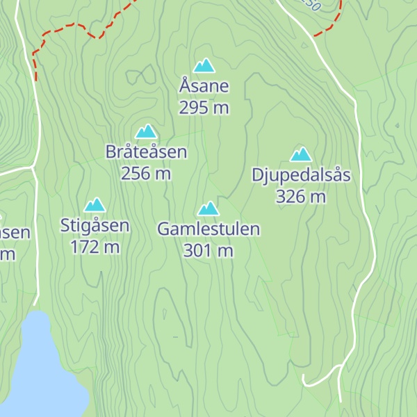 Map of Gamlestulen