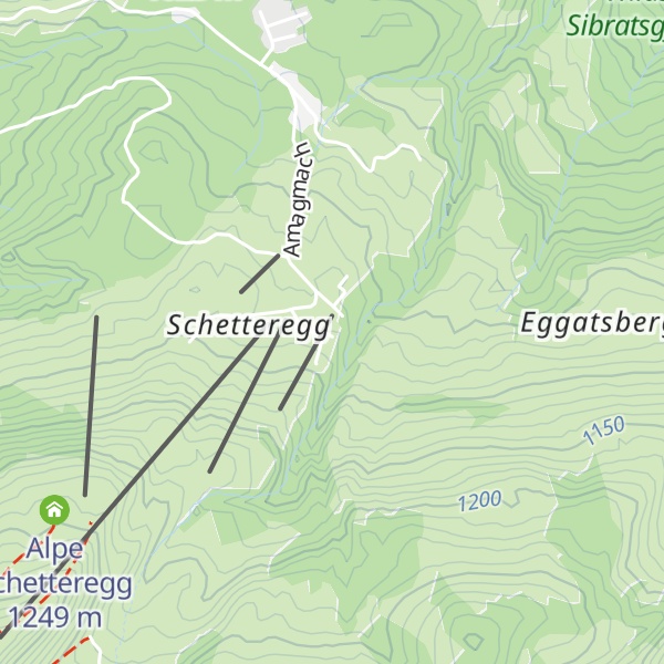 Map of Langenargener Hütte