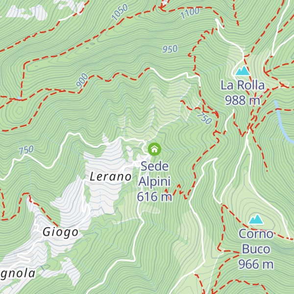 Map of Chiesa Alpini