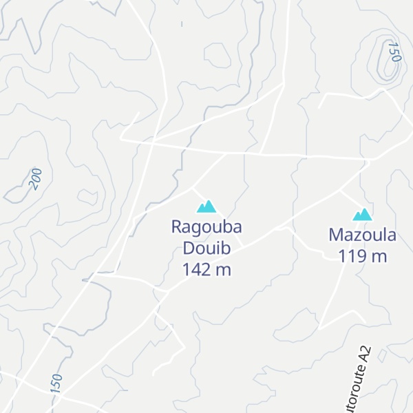 Map of Ragouba Douib