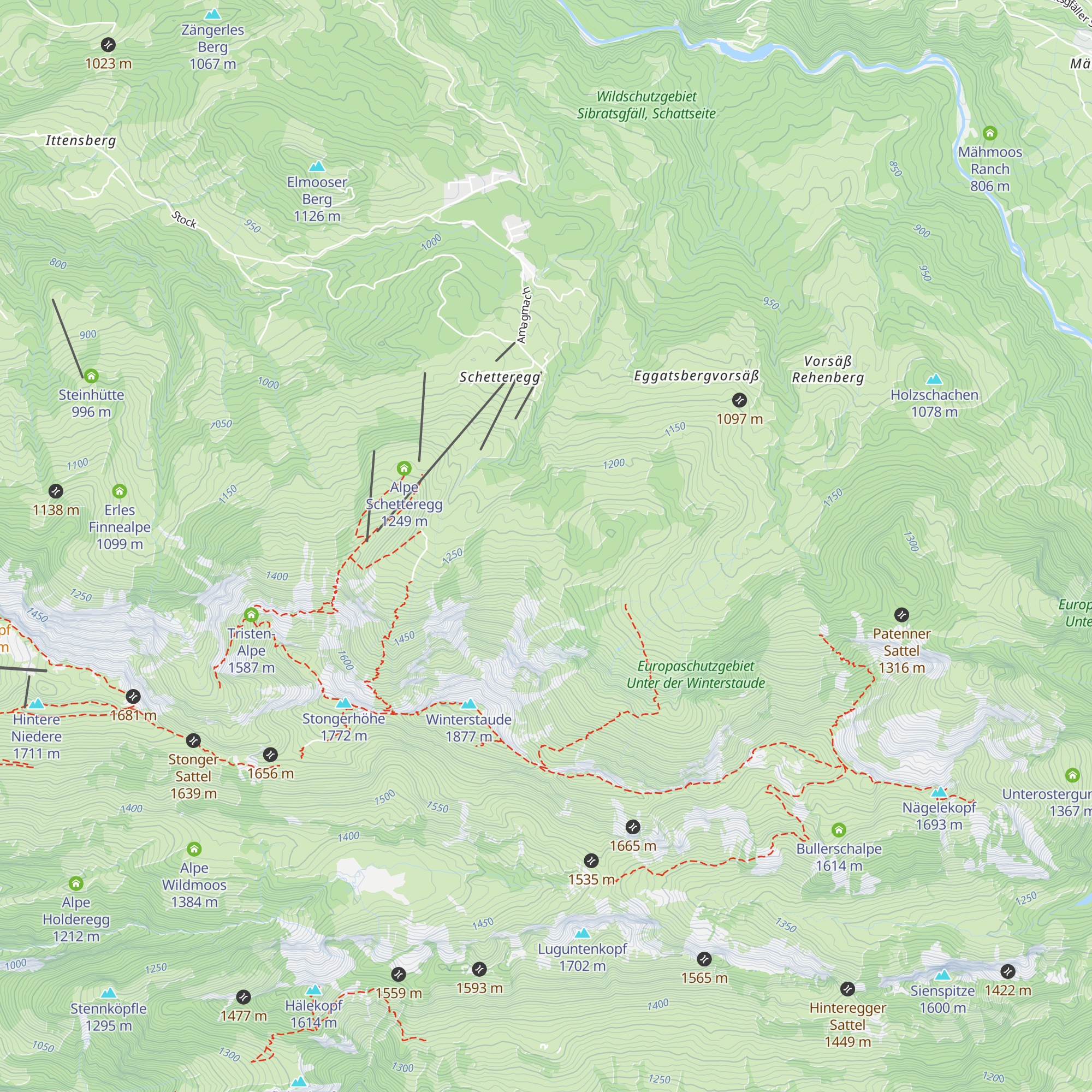 Landamanns Ochsenhof map