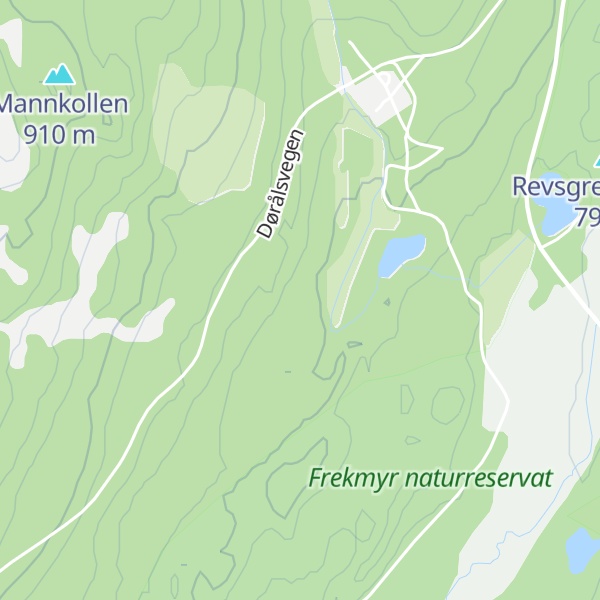 Map of Heggeruste