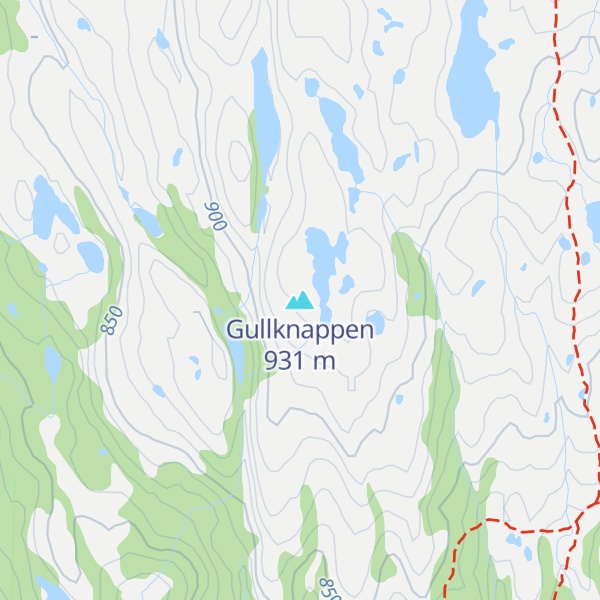 Map of Gullknappen