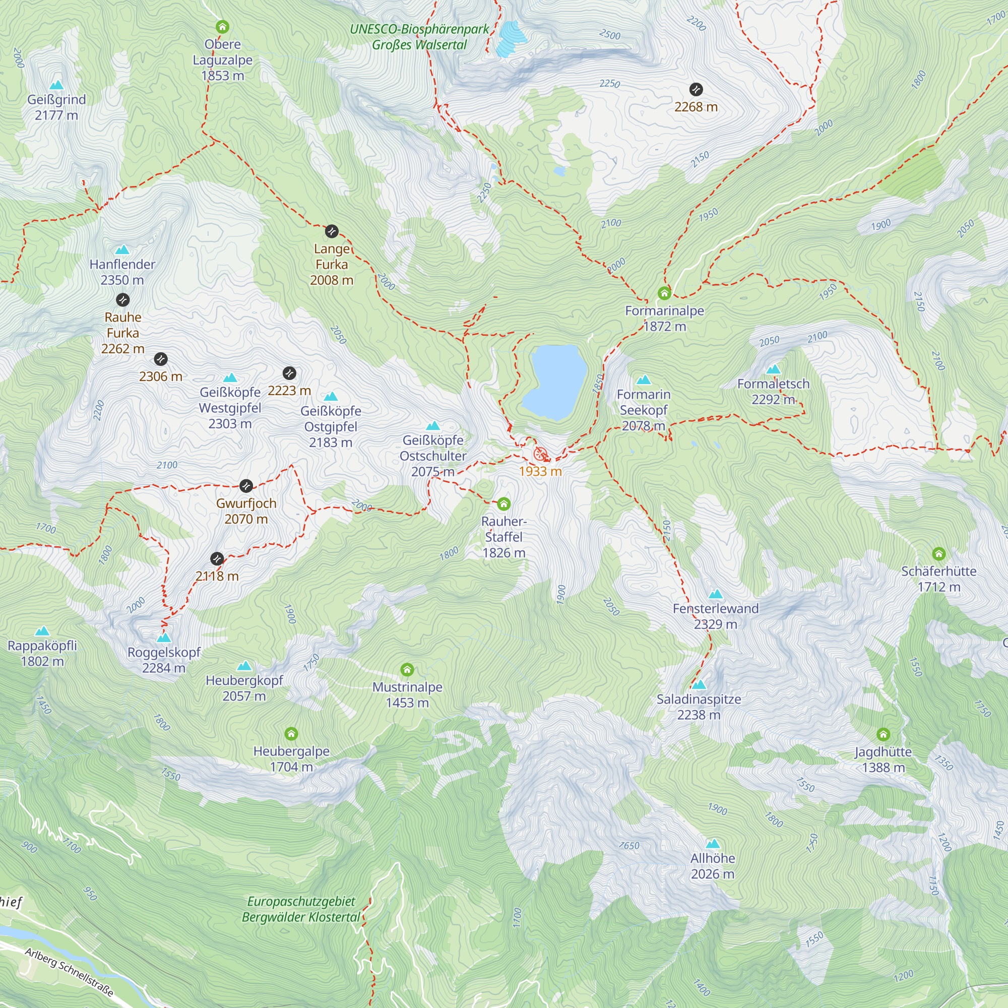 Rauher-Staffel map
