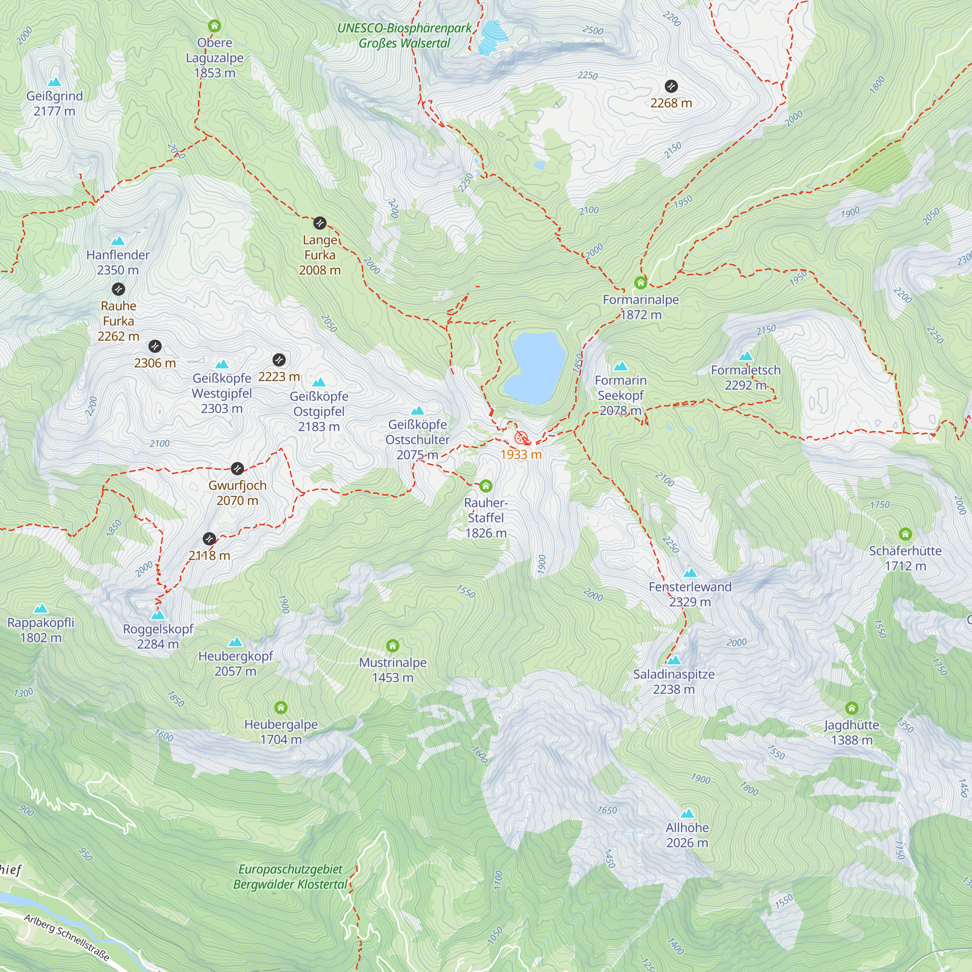 Rauher-Staffel map