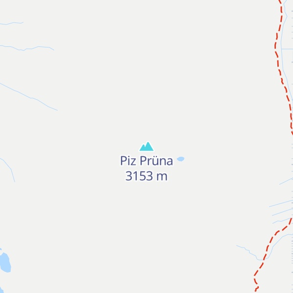Map of Piz Prüna