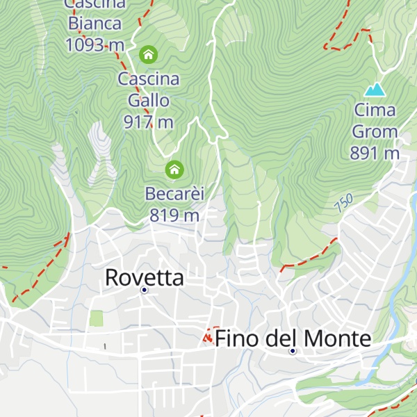 Map of Squadra Antincendio Rovetta