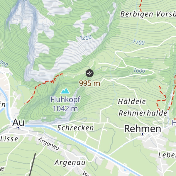 Map of Ferienhütte Kohlerhalde