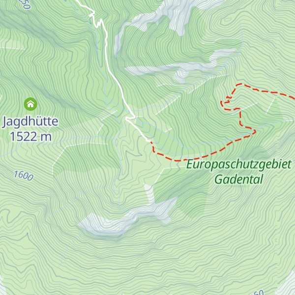 Map of Gadenalpe