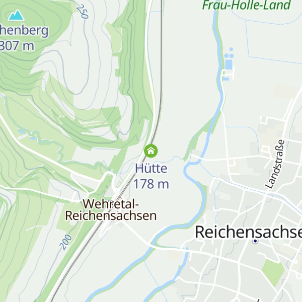 Map of Hütte