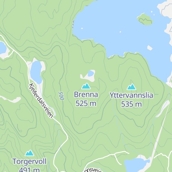 Map of Brenna