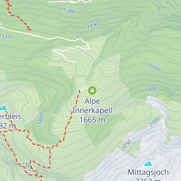 Map of Innerkappel