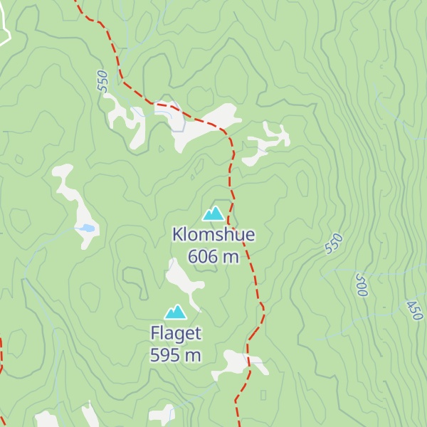 Map of Klomshue