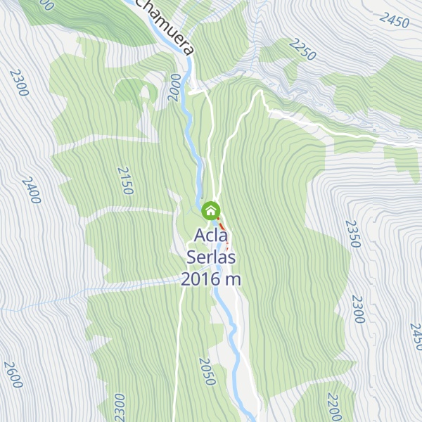 Map of Acla Serlas