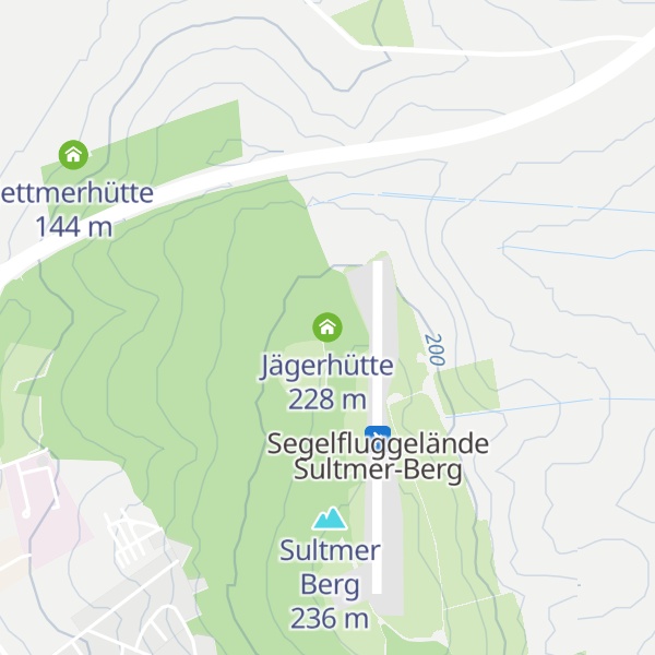 Map of Jägerhütte