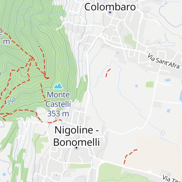 Map of Cascina Budrio