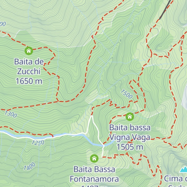 Map of Stalle Cassinelli
