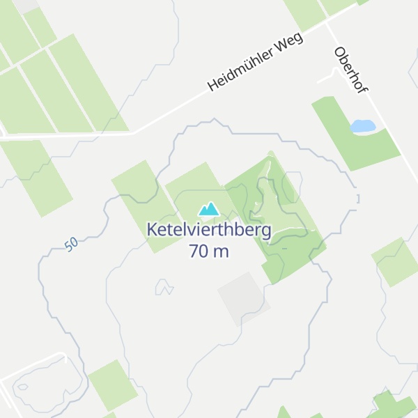 Map of Ketelvierthberg