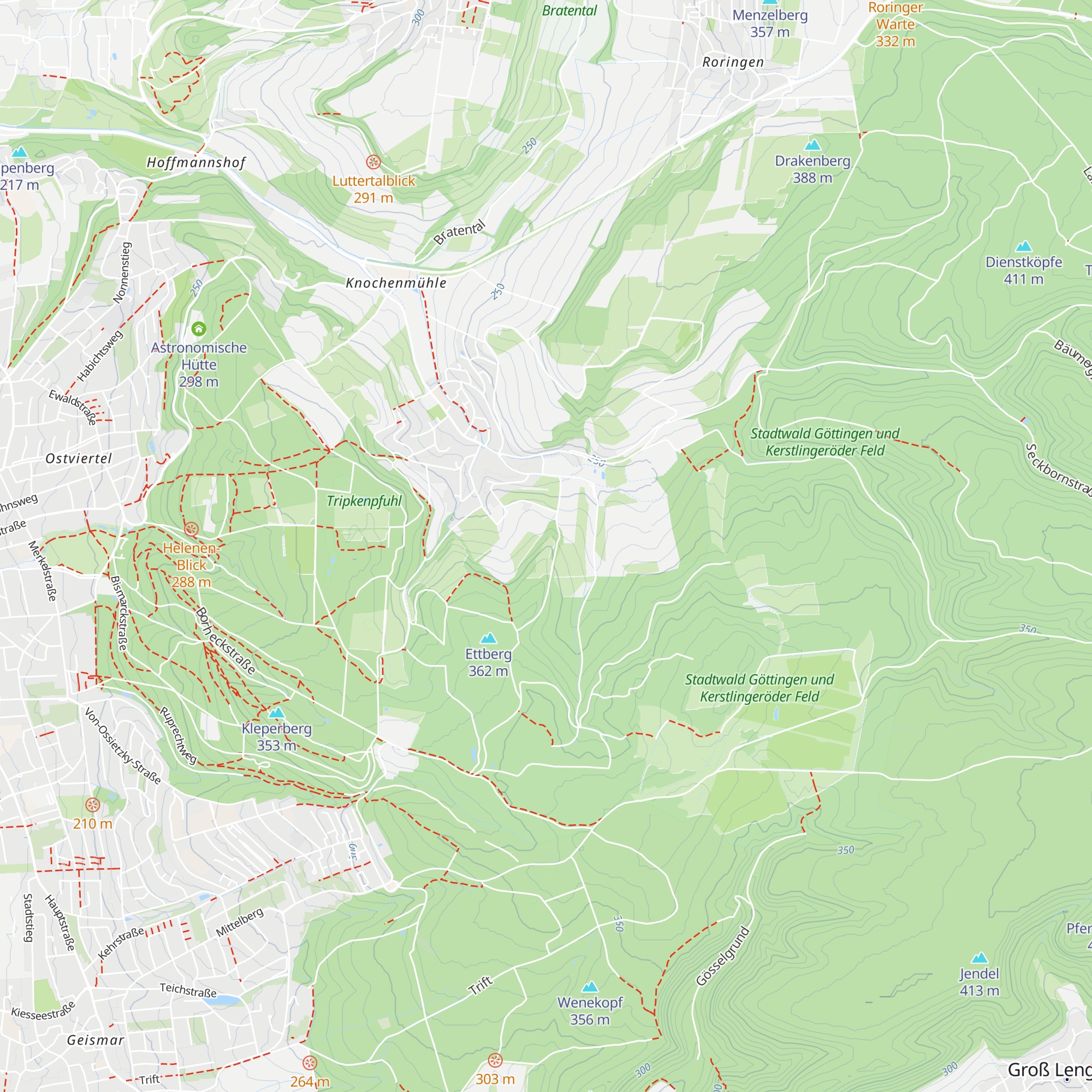 Lockemann-Hütte map