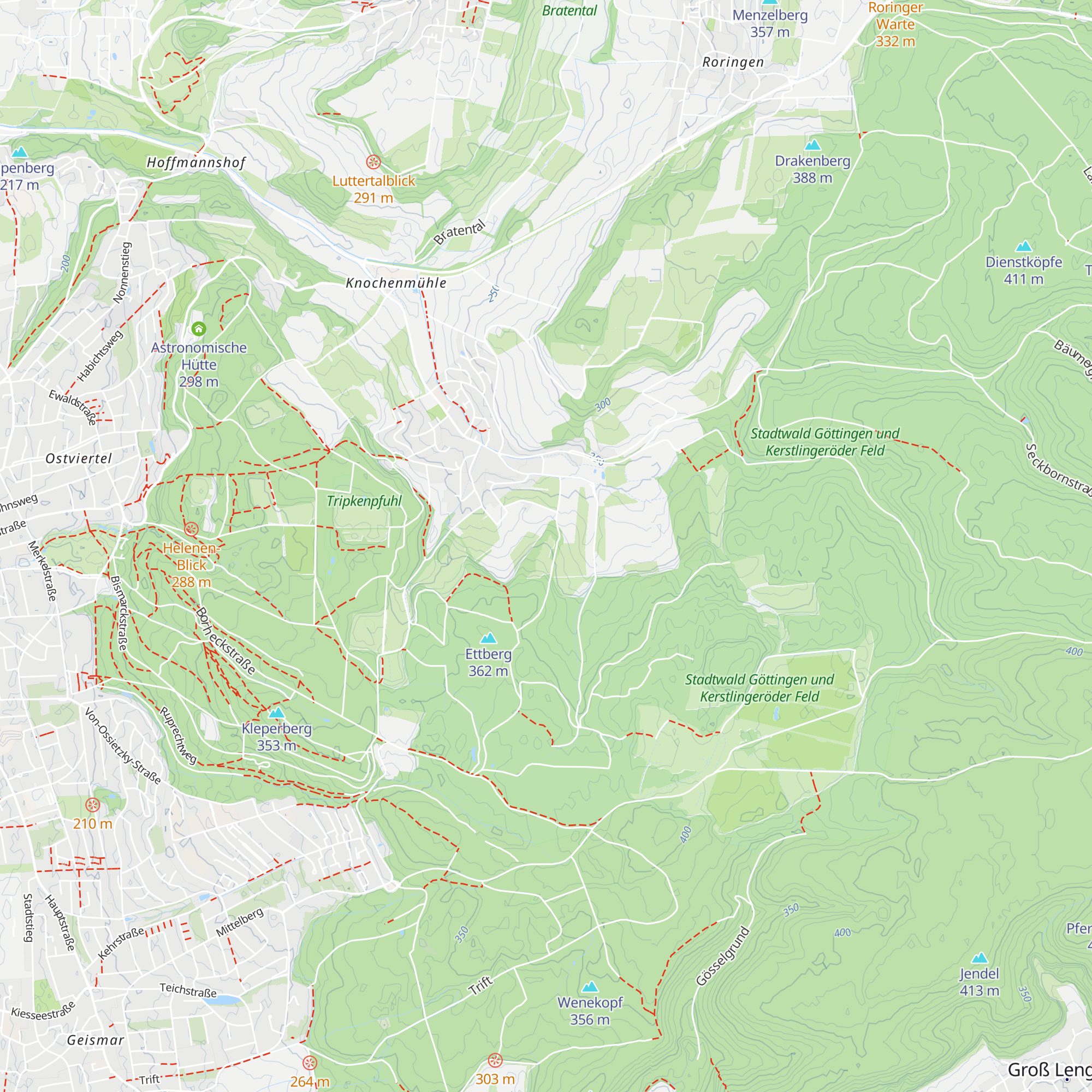 Lockemann-Hütte map