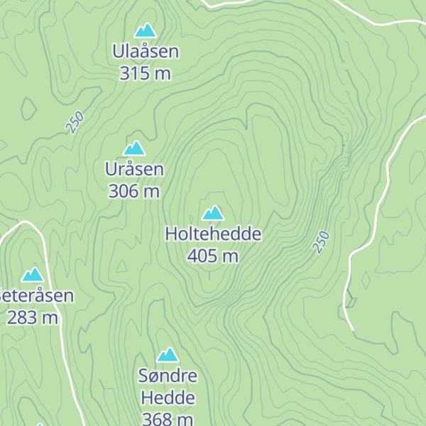 Map of Holtehedde