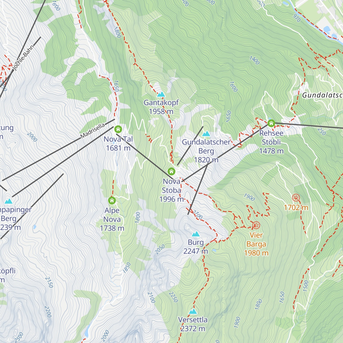 Nova Stoba map