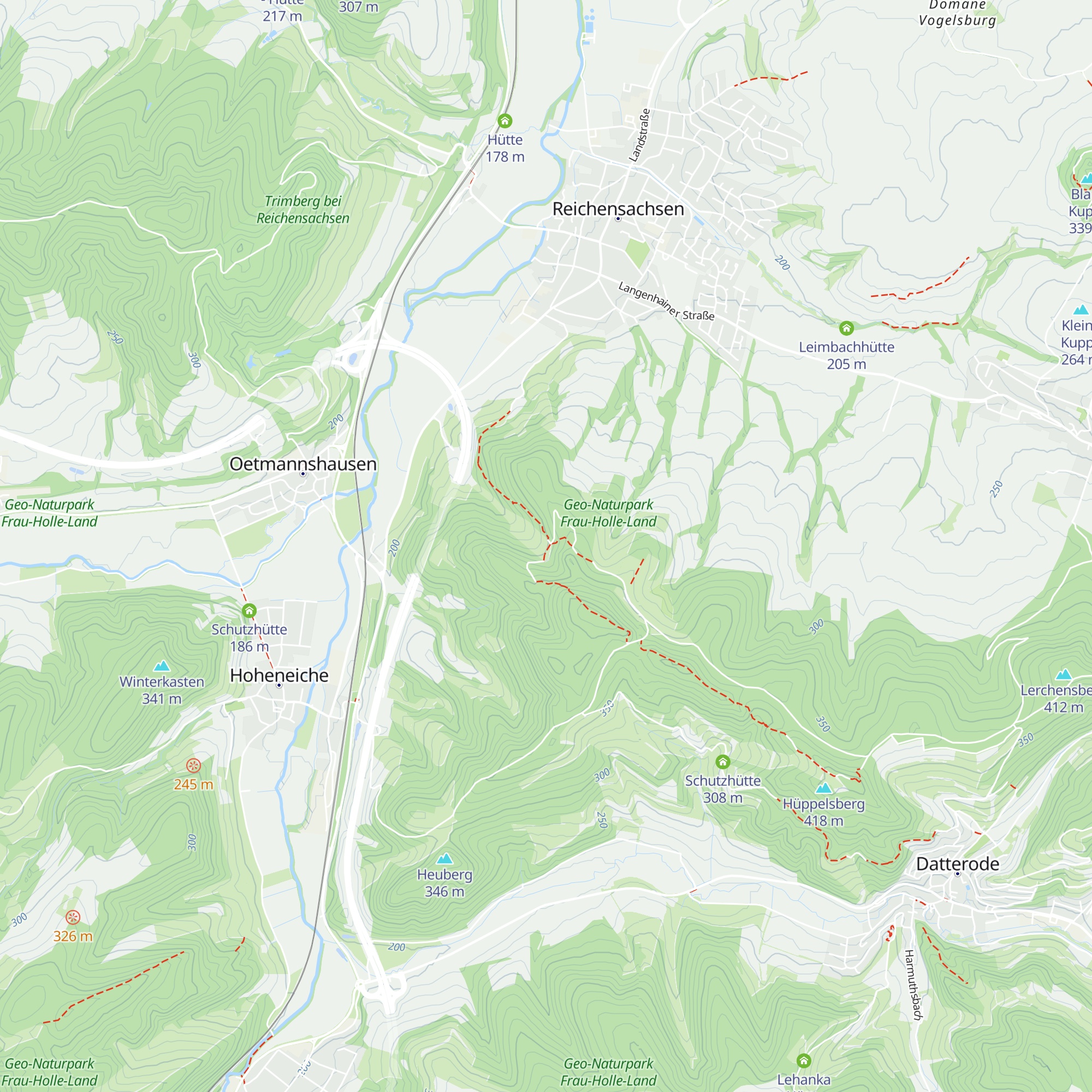 Schutzhütte Wichtelbrunnen map