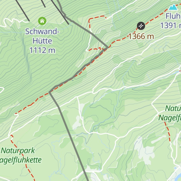 Map of Alpe Glutschwanden