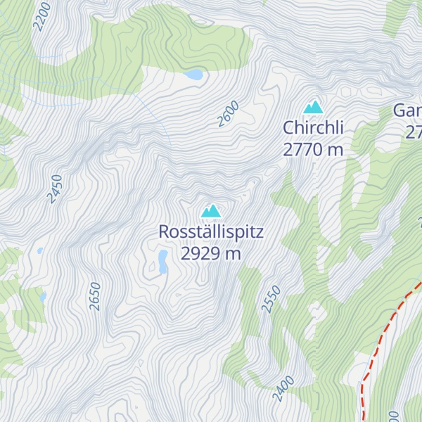 Map of Rosställispitz