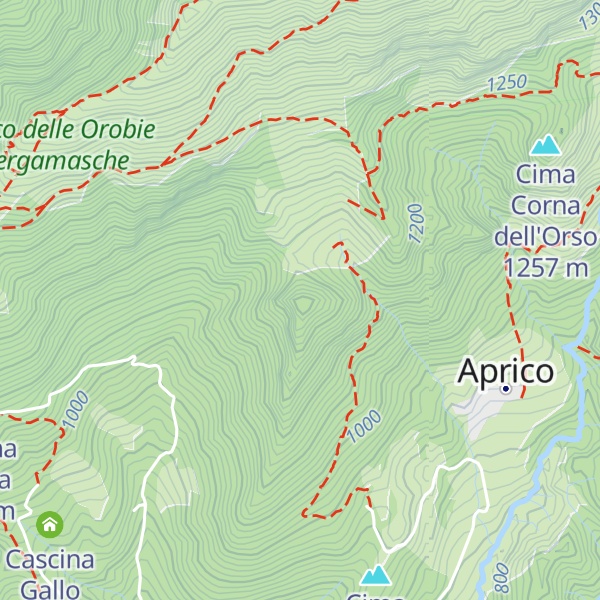 Map of Castello
