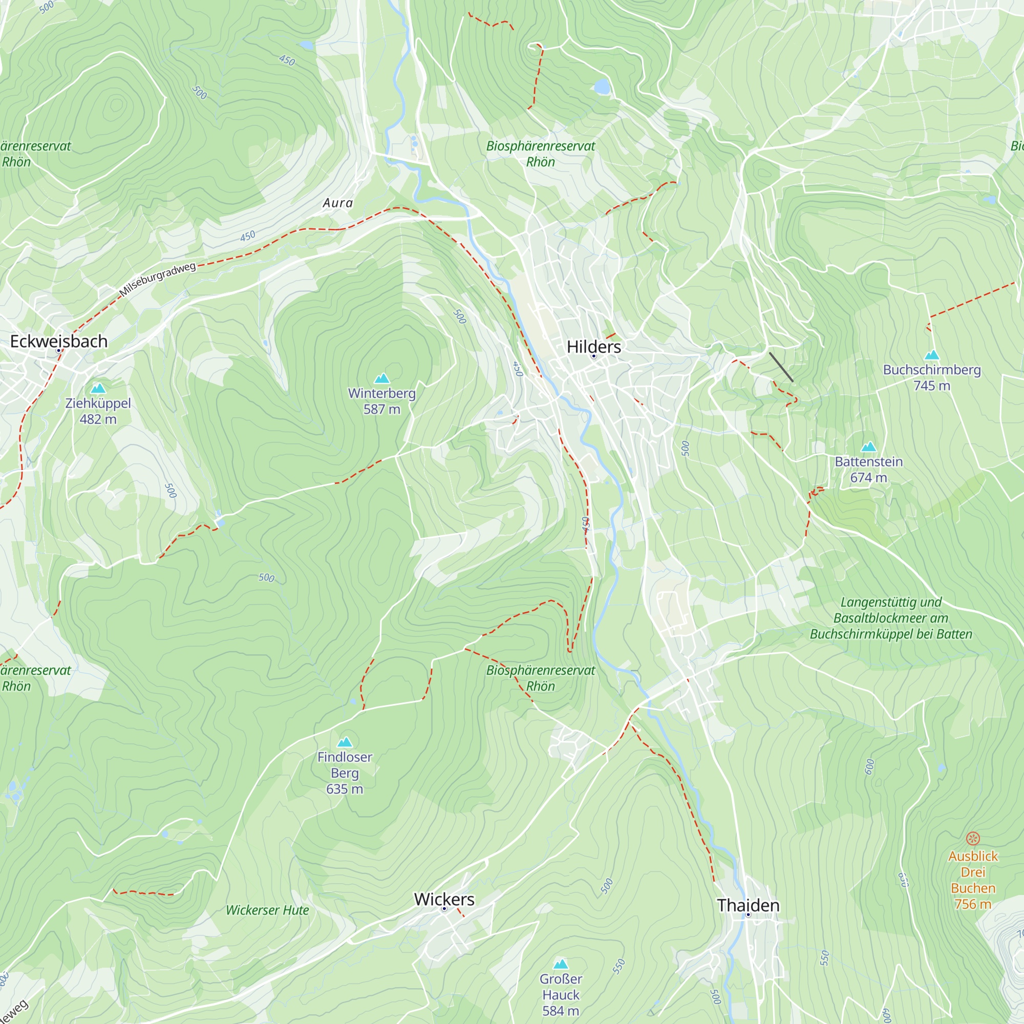 Karl-Heise-Hütte map