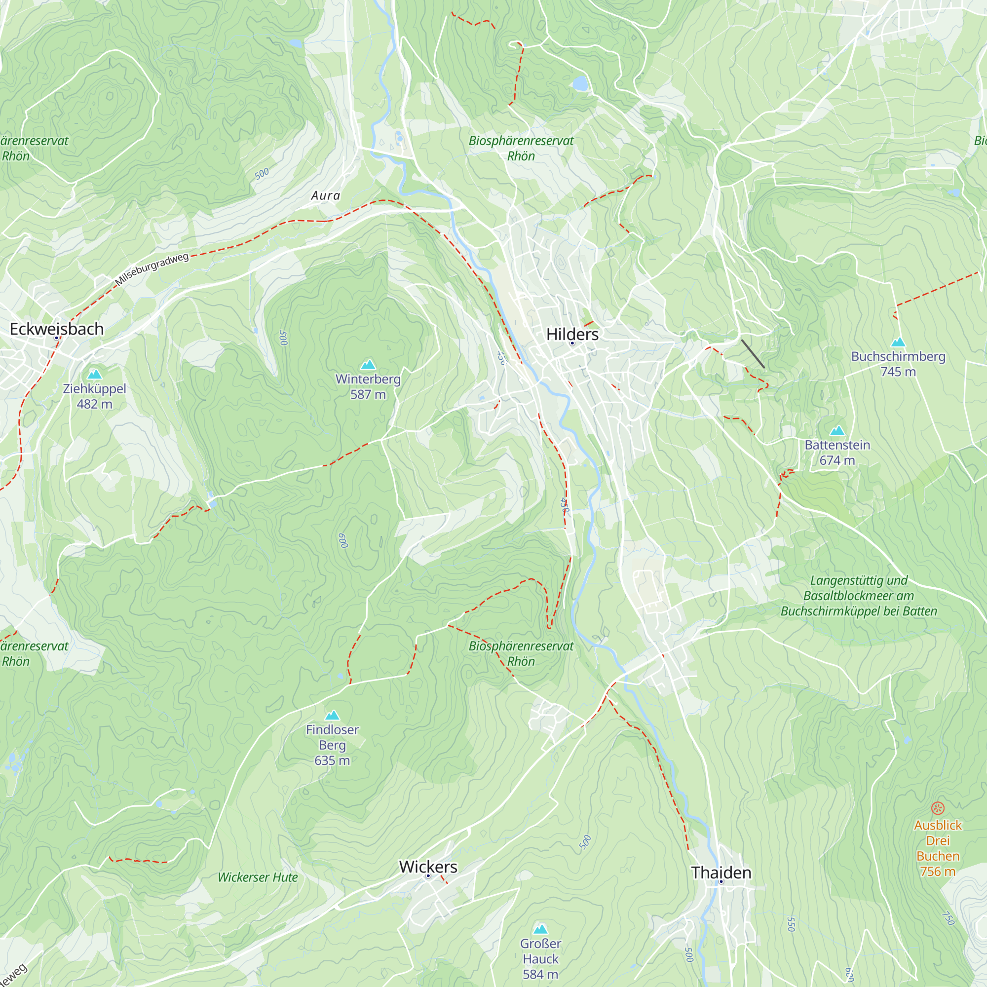 Karl-Heise-Hütte map
