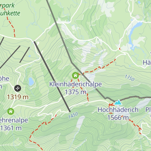 Map of Kleinhäderichalpe