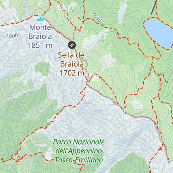 Map of Monte Marmagna