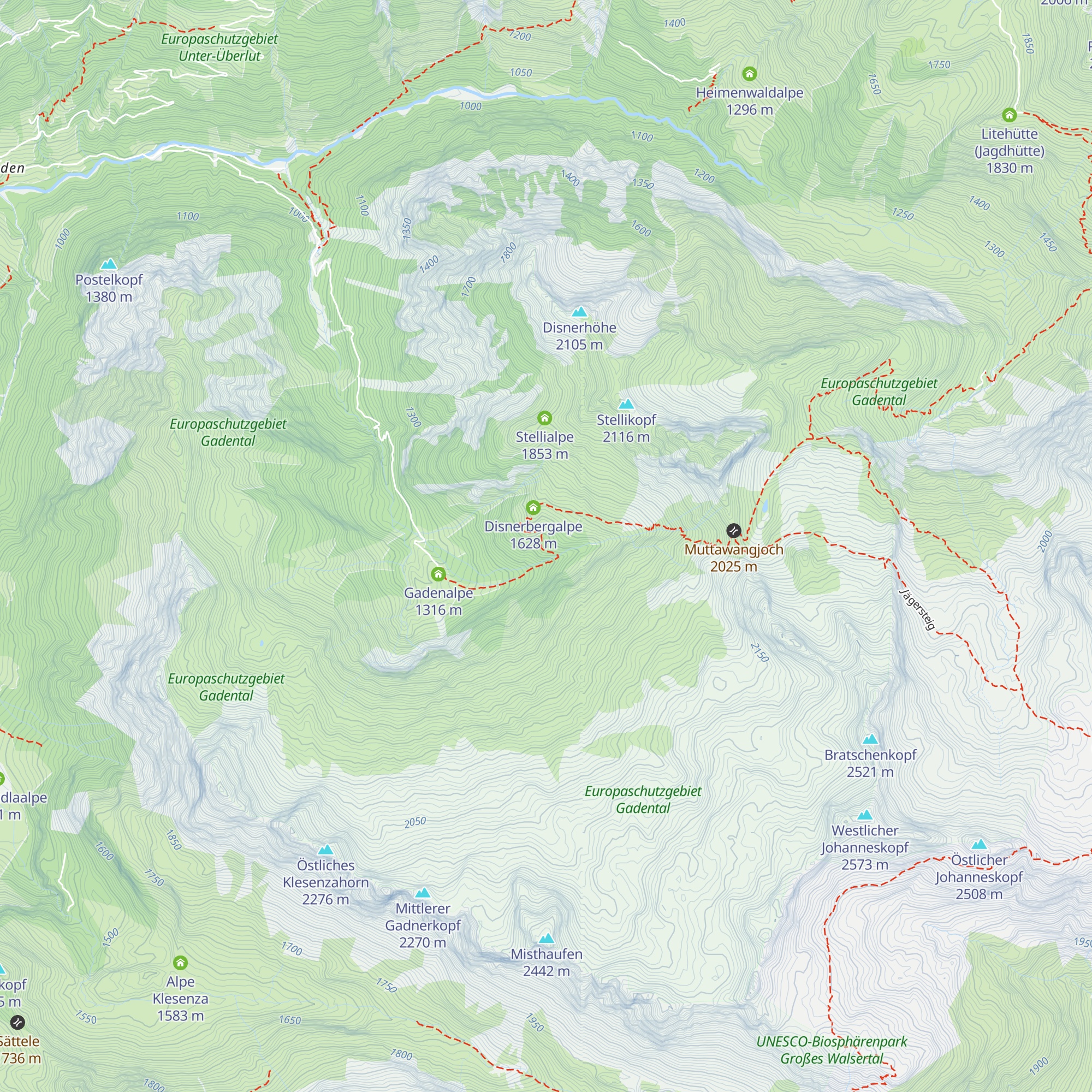 Jagdhütte map