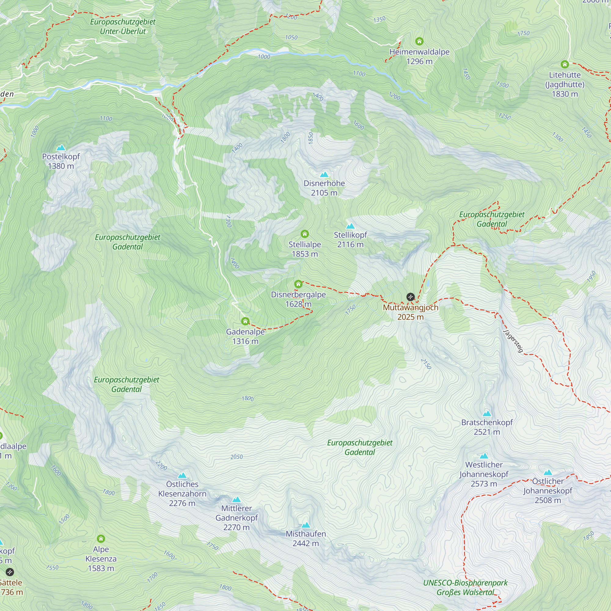 Jagdhütte map