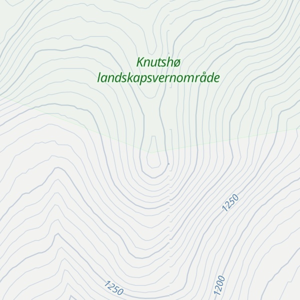 Map of Gråhøe