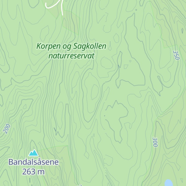 Map of Rødshedde